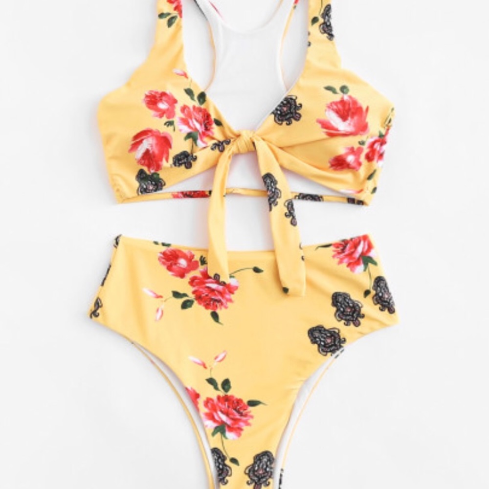 High waisted bikini